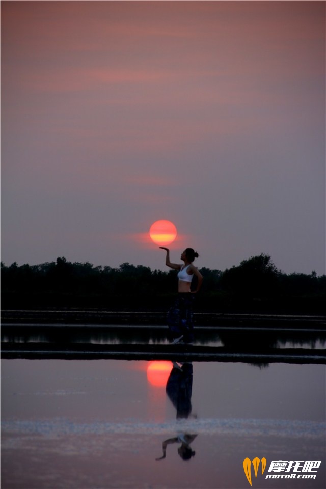 端起夕阳