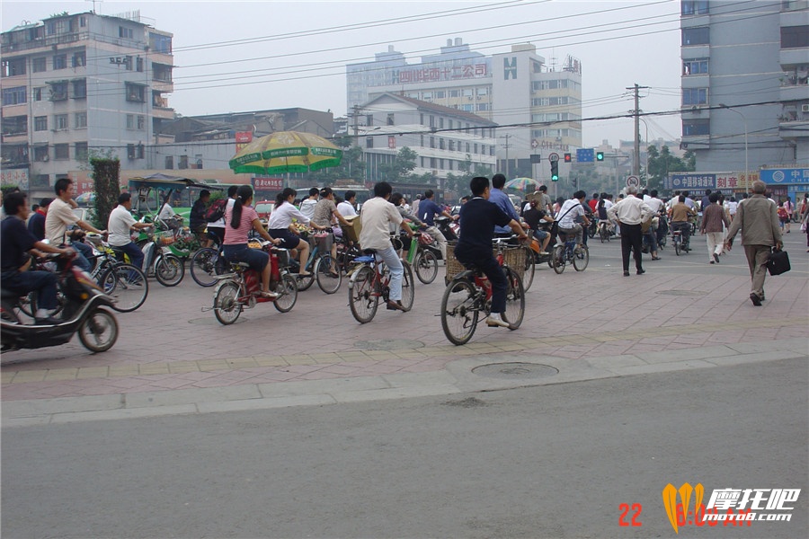 成都市区丶自行车最多的地方