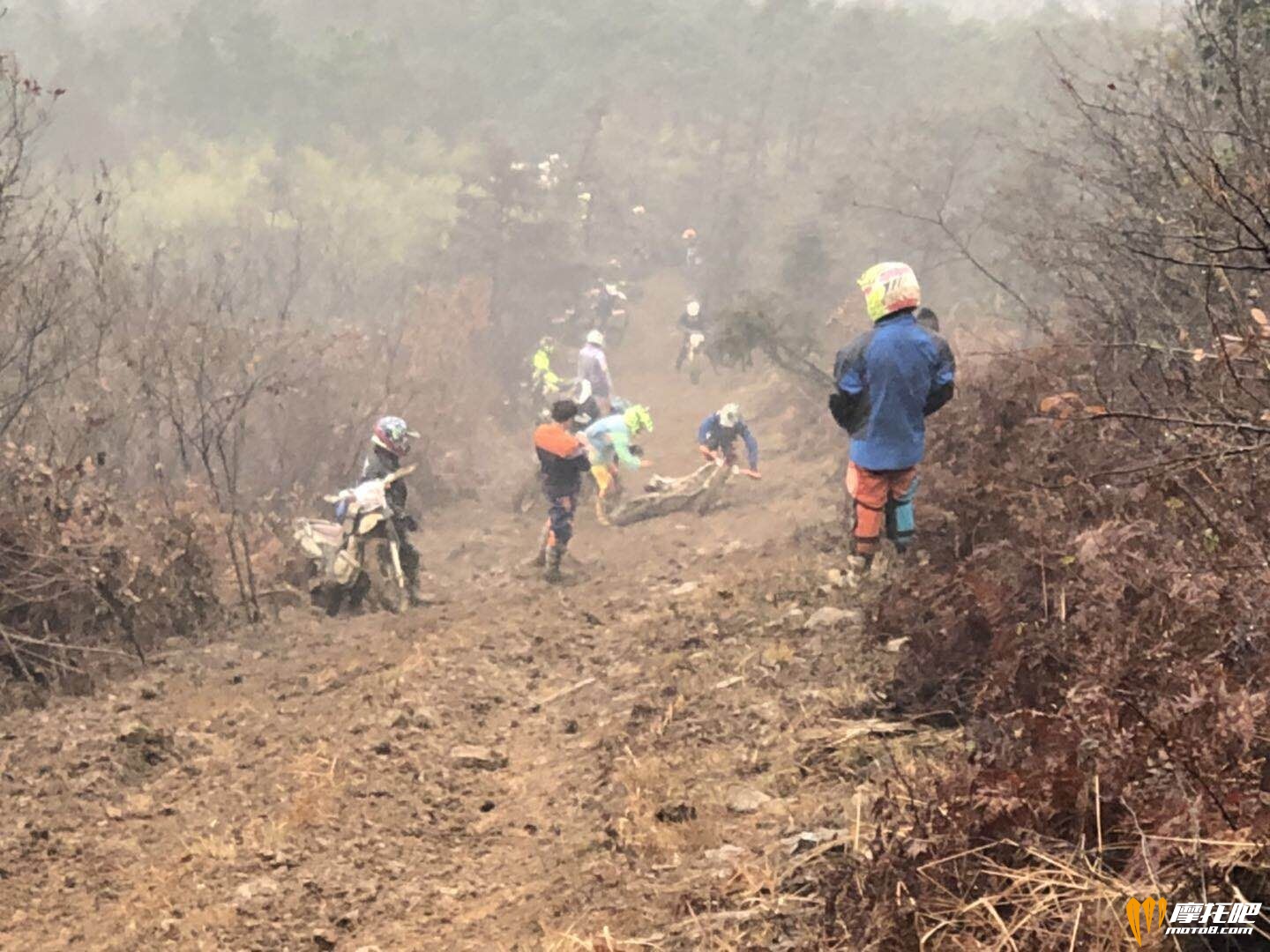 2018年华东地区首届越野摩托车林道爬坡计时赛