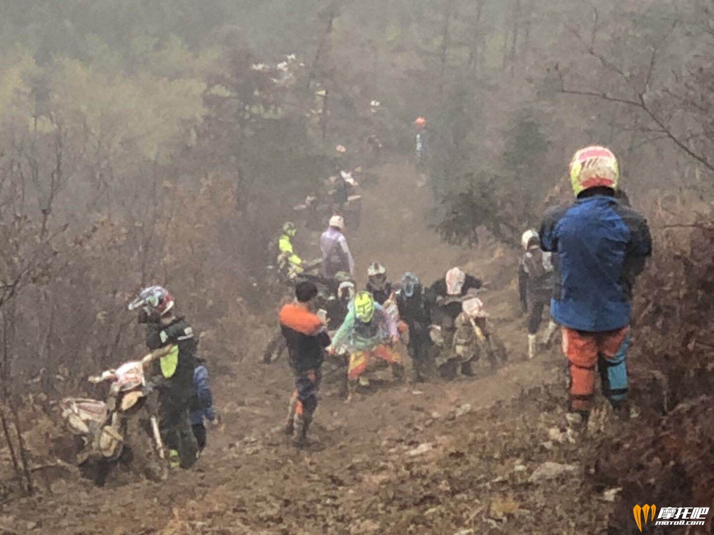 2018年华东地区首届越野摩托车林道爬坡计时赛